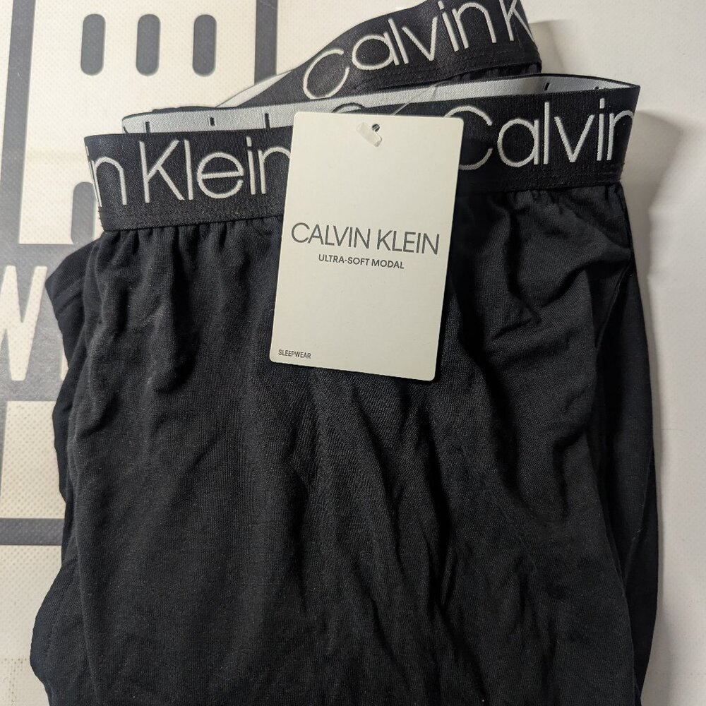 Calvin Klein Sleepwear Pants Women's XL Black Pajama Pants
